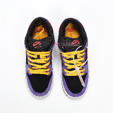 Nike Dunk Low Pro SB ACG Terra BQ6817-008 Black/Sunburst-Varsity Purple-Taxi Mens Womens Shoes