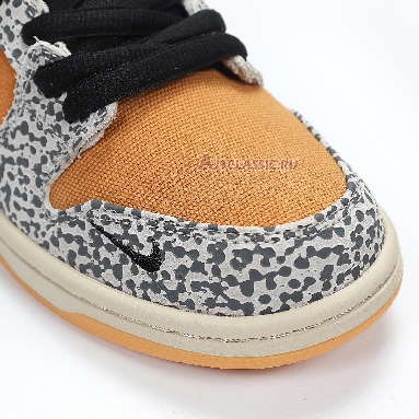 Nike Dunk Low Pro SB Safari CD2563-002 Neutral Grey/Kumquat-Desert Ochre Mens Womens Shoes