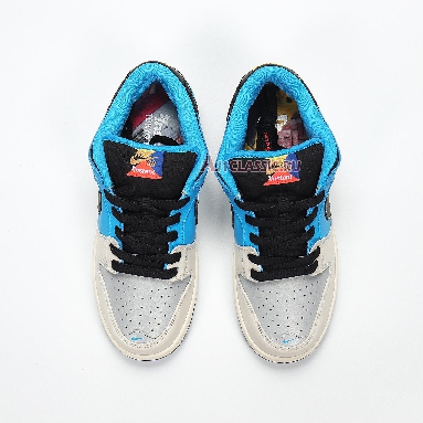 Instant Skateboards x Nike SB Dunk Low CZ5128-400 Blue Hero/Pale Ivory/Black Mens Womens Shoes