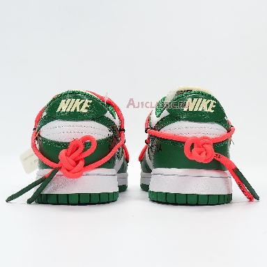 Nike Off-White x Dunk Low Pine Green CT0856-100 White/Pine Green-Pine Green Mens Womens Shoes