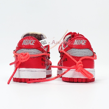 Nike Off-White x Dunk Low University Red CT0856-600 University Red/University Red/Wolf Grey Mens Womens Shoes