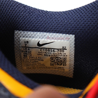 Nike Off-White x Dunk Low University Gold CT0856-700 University Gold/Midnight Navy/White Sneakers