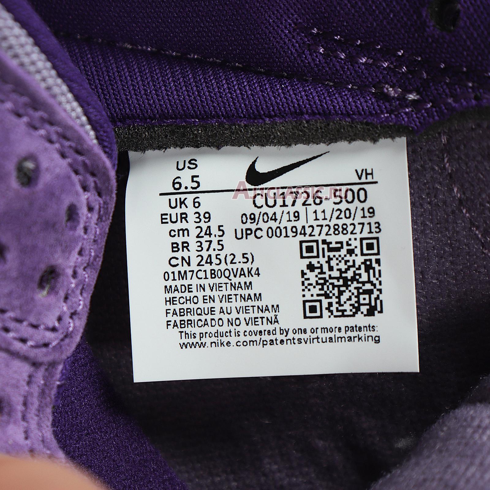 Nike Dunk Low Retro Vol 1 SP "Plum" CU1726-500