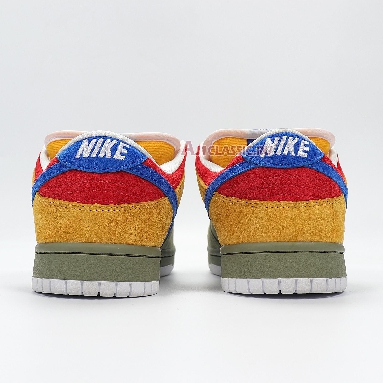 Nike Dunk Low Premium SB Puff N Stuff 313170-341 Oil Green/International Blue Mens Womens Shoes