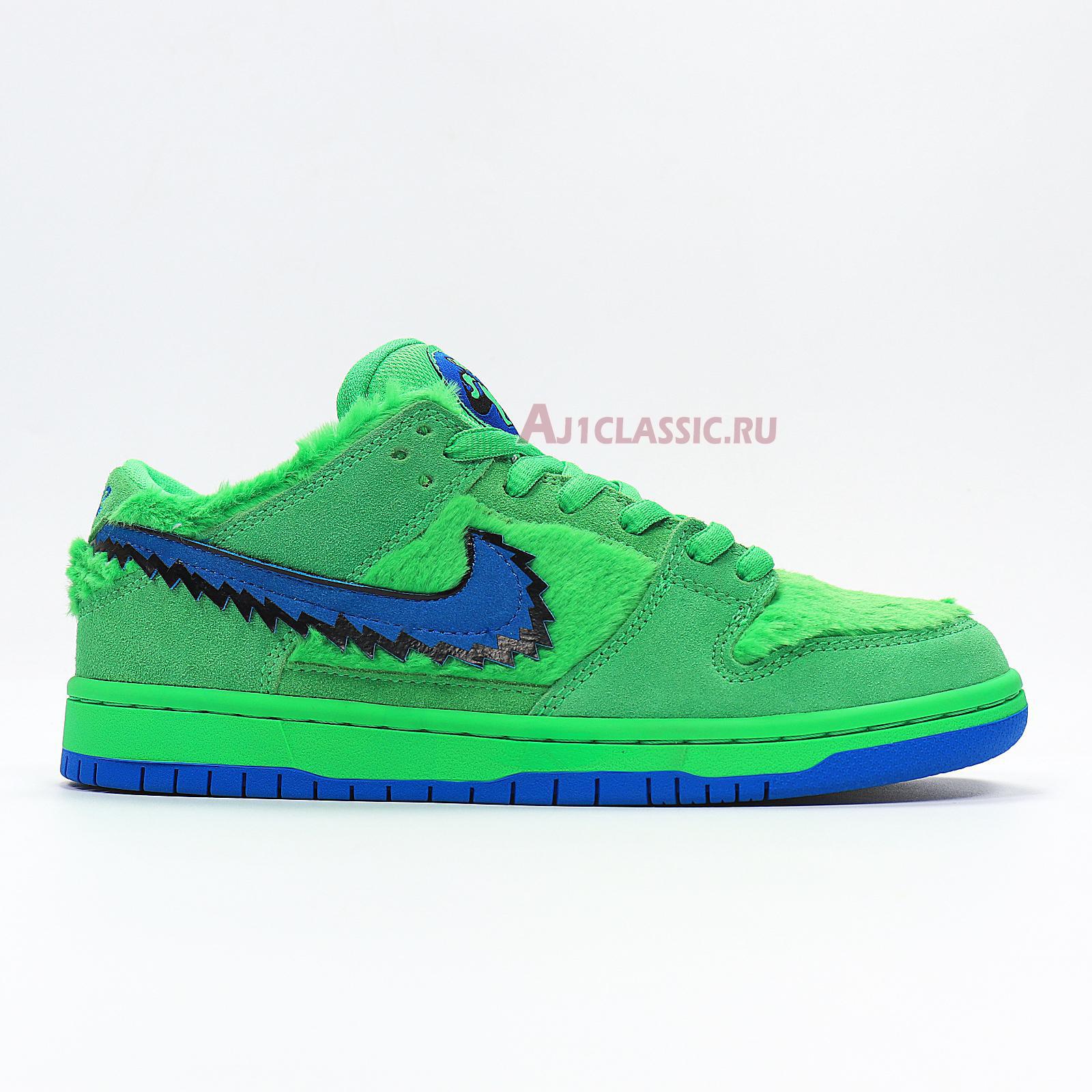 New Nike Grateful Dead x Dunk Low SB "Green Bear" CJ5378-300 Shoes