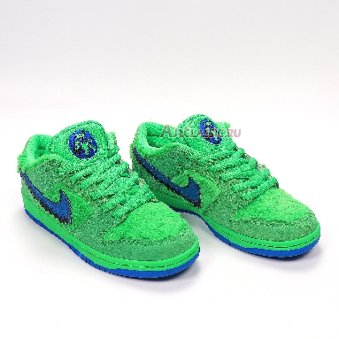 Nike Grateful Dead x Dunk Low SB Green Bear CJ5378-300 Electric Green/Game Royal/Black Mens Womens Shoes