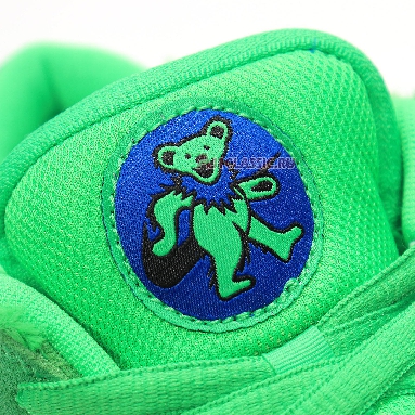 Nike Grateful Dead x Dunk Low SB Green Bear CJ5378-300 Electric Green/Game Royal/Black Mens Womens Shoes