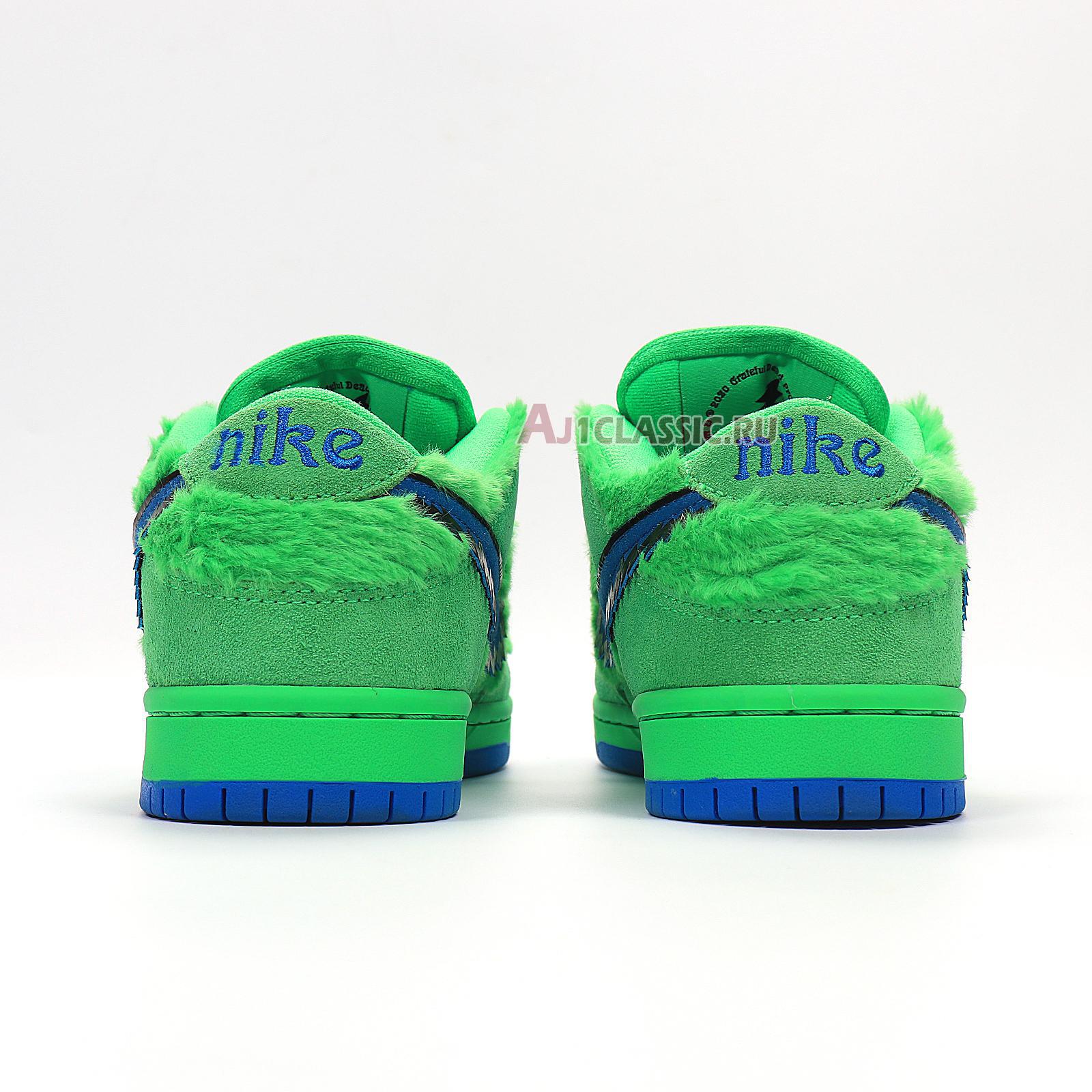 New Nike Grateful Dead x Dunk Low SB "Green Bear" CJ5378-300 Shoes