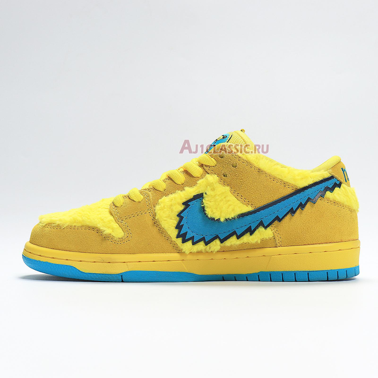 New Nike Grateful Dead x Dunk Low SB "Yellow Bear" CJ5378-700 Shoes