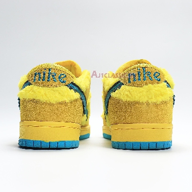 Nike Grateful Dead x Dunk Low SB Yellow Bear CJ5378-700 Opti Yellow/Blue Fury Mens Womens Shoes