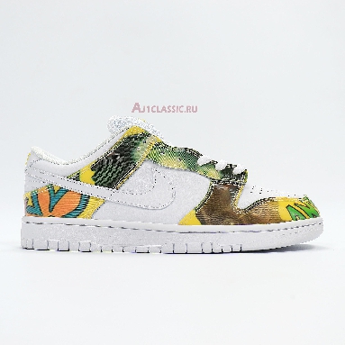 Nike Dunk Low Pro SB De La Soul 304292-171 White/Yellow Mens Womens Shoes