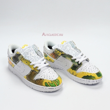 Nike Dunk Low Pro SB De La Soul 304292-171 White/Yellow Mens Womens Shoes