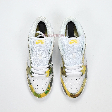 Nike Dunk Low Pro SB De La Soul 304292-171 White/Yellow Mens Womens Shoes