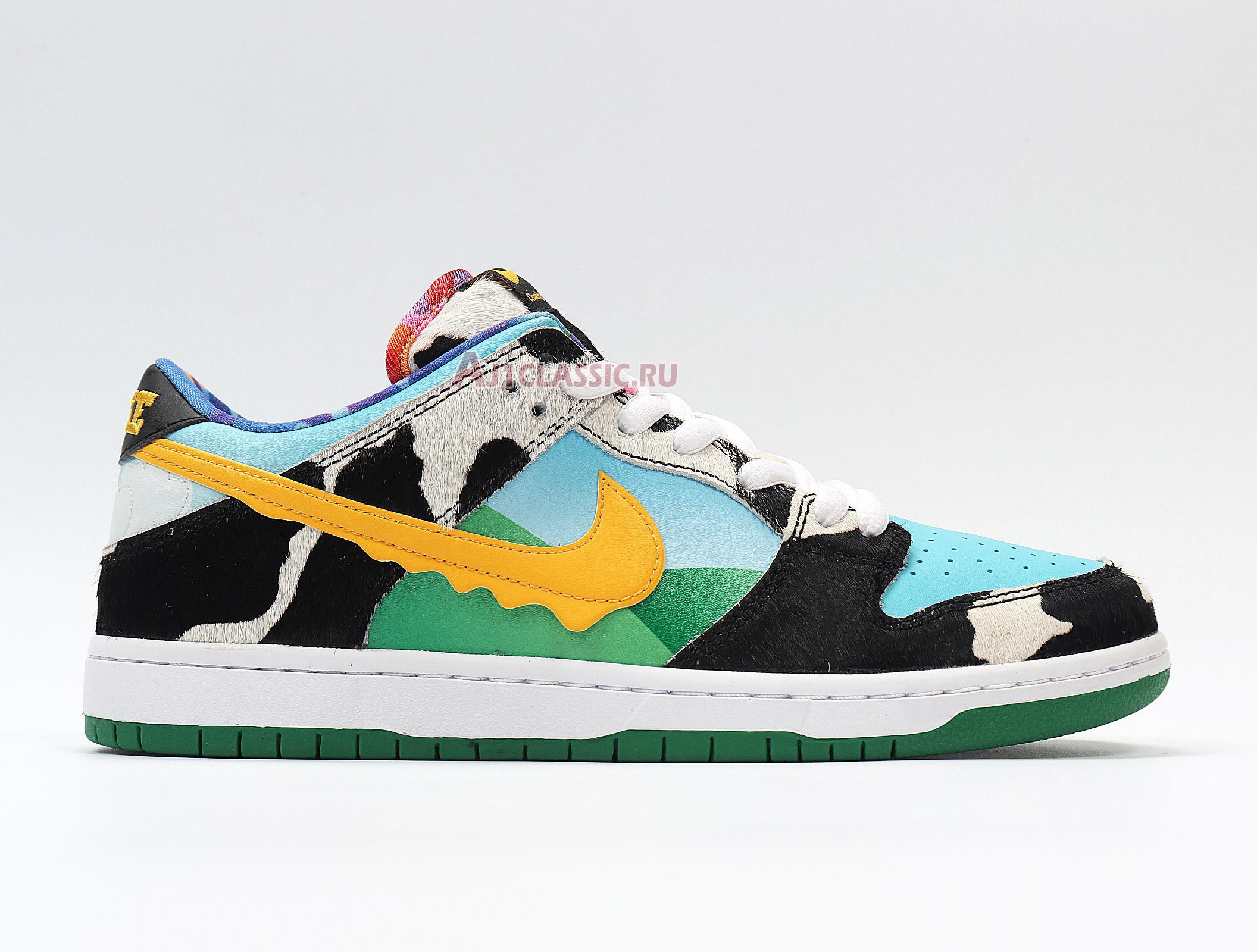 New Nike Ben Jerrys x Dunk Low SB "Chunky Dunky" CU3244-100 Shoes