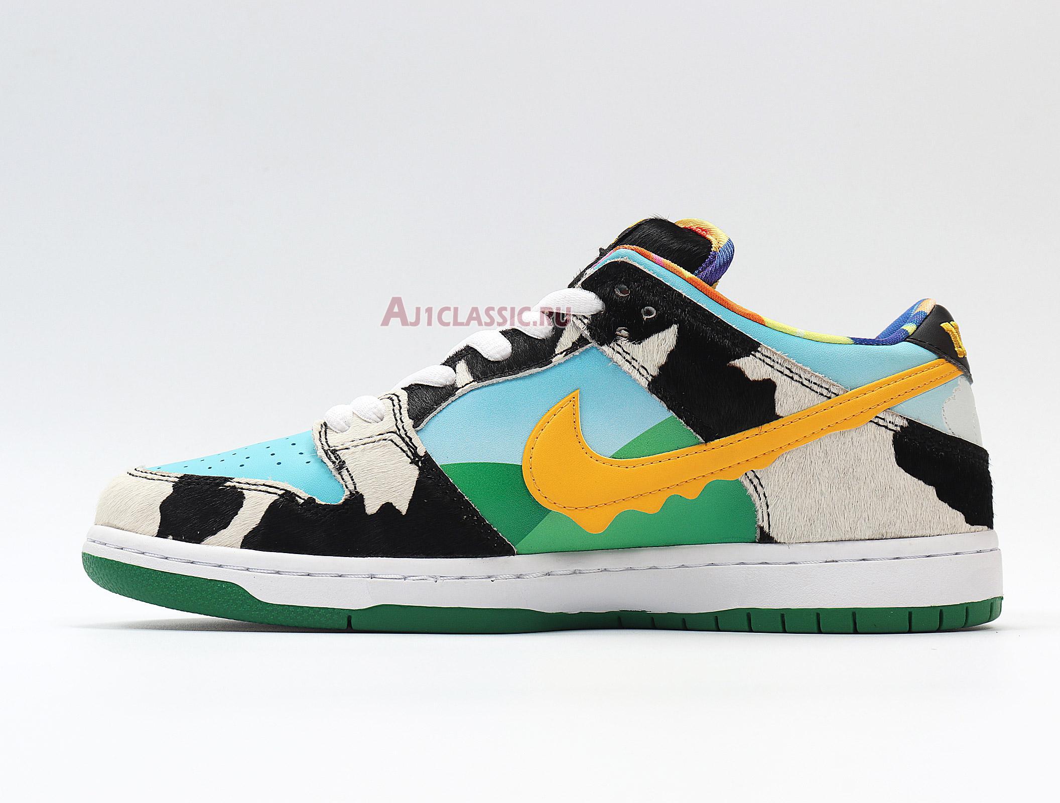 New Nike Ben Jerrys x Dunk Low SB "Chunky Dunky" CU3244-100 Shoes