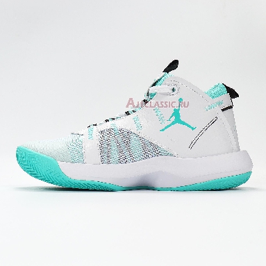 Air Jordan Jumpman 2020 PF Aurora Green BQ3448-103 White/Aurora Green/Black/Blanc/Noir/Vert Aurore Sneakers