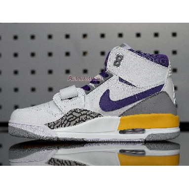 Air Jordan Legacy 312 Lakers AV3922-157 White/Field Purple-Amarillo Sneakers