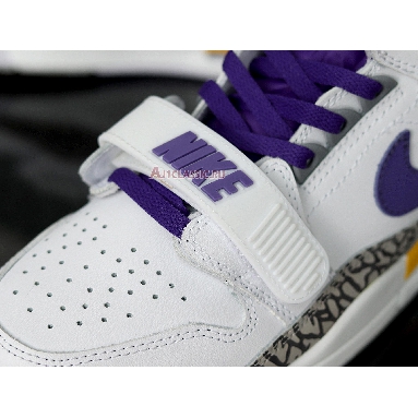 Air Jordan Legacy 312 Lakers AV3922-157 White/Field Purple-Amarillo Sneakers