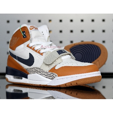 Just Don x Air Jordan Legacy 312 Medicine Ball AQ4160-140 White/Midnight Navy-Ginger Sneakers