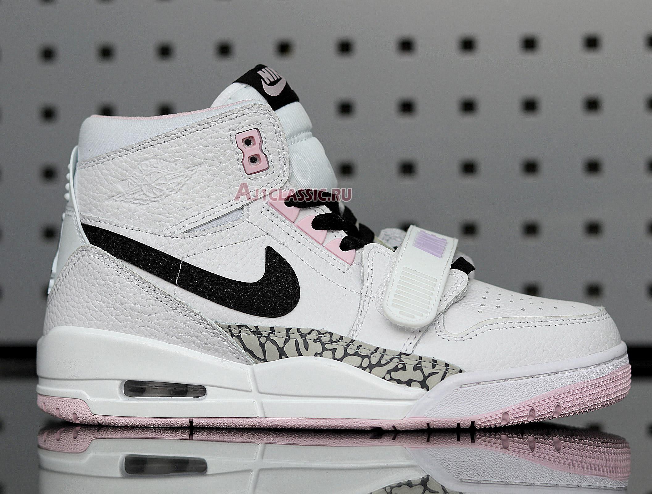 Air Jordan Legacy 312 GS "White Black Pink Foam" AT4040-106