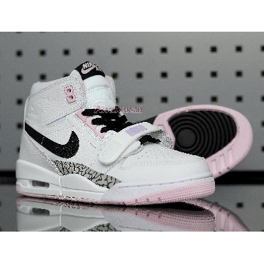 Air Jordan Legacy 312 GS White Black Pink Foam AT4040-106 White/Black-Pink Foam Mens Womens Shoes