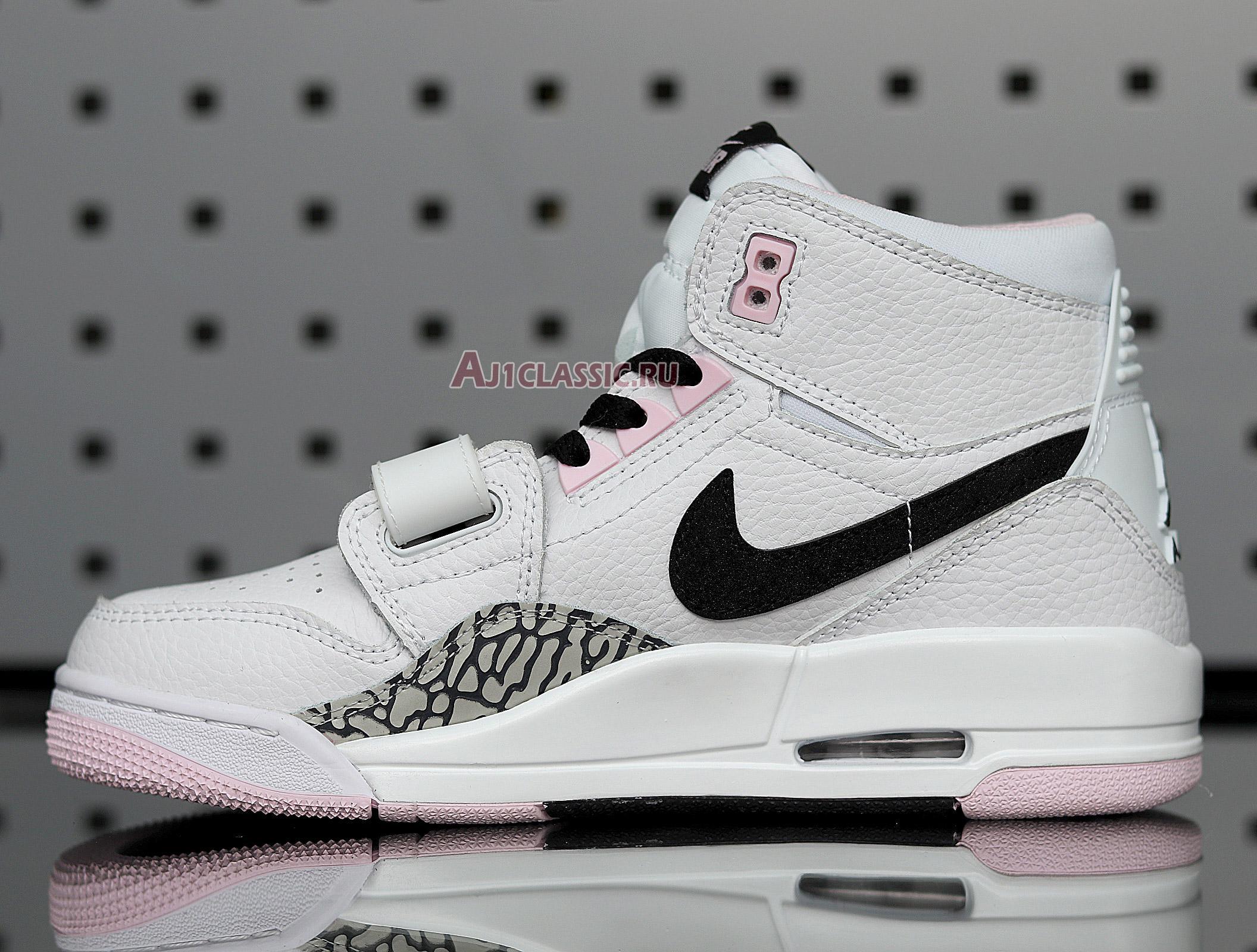 Air Jordan Legacy 312 GS "White Black Pink Foam" AT4040-106