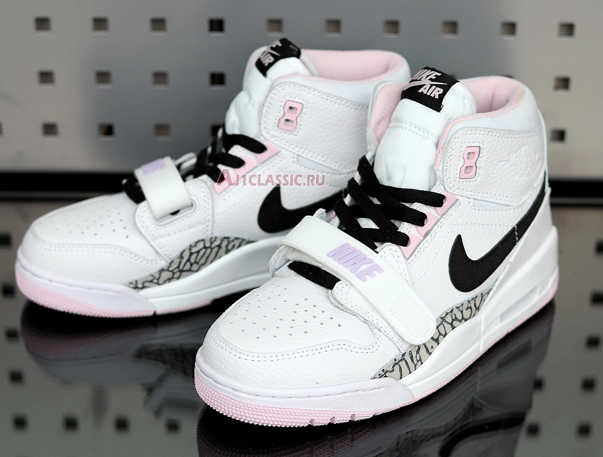 Air Jordan Legacy 312 GS "White Black Pink Foam" AT4040-106