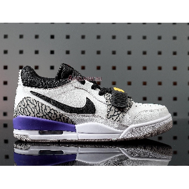 Air Jordan Legacy 312 Low Lakers CD7069-108 Summit White/Varsity Red/Black/Varsity Purple/University Gold Sneakers