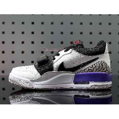 Air Jordan Legacy 312 Low Lakers CD7069-108 Summit White/Varsity Red/Black/Varsity Purple/University Gold Sneakers