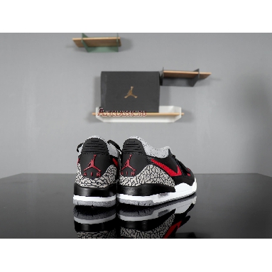 Air Jordan Legacy 312 Low PS Bred Cement CD7069-006 Black/University Red Sneakers