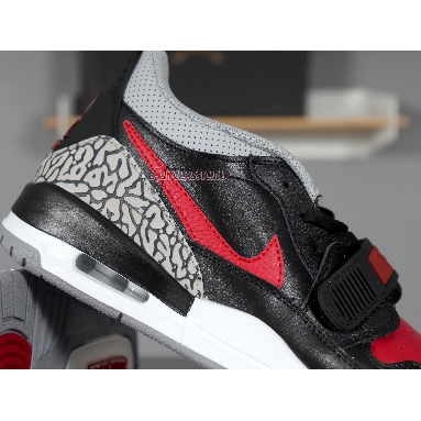 Air Jordan Legacy 312 Low PS Bred Cement CD7069-006 Black/University Red Mens Womens Shoes