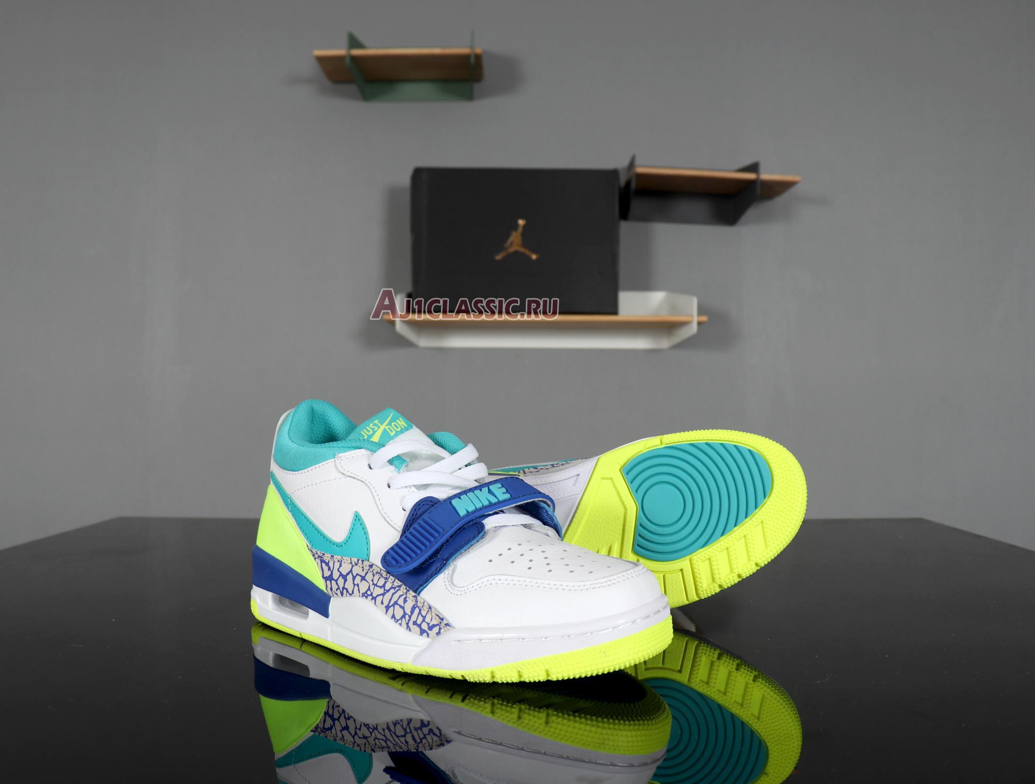 Just Don x Air Jordan Legacy 312 Low "Neon Aquamarine" CD7069-103