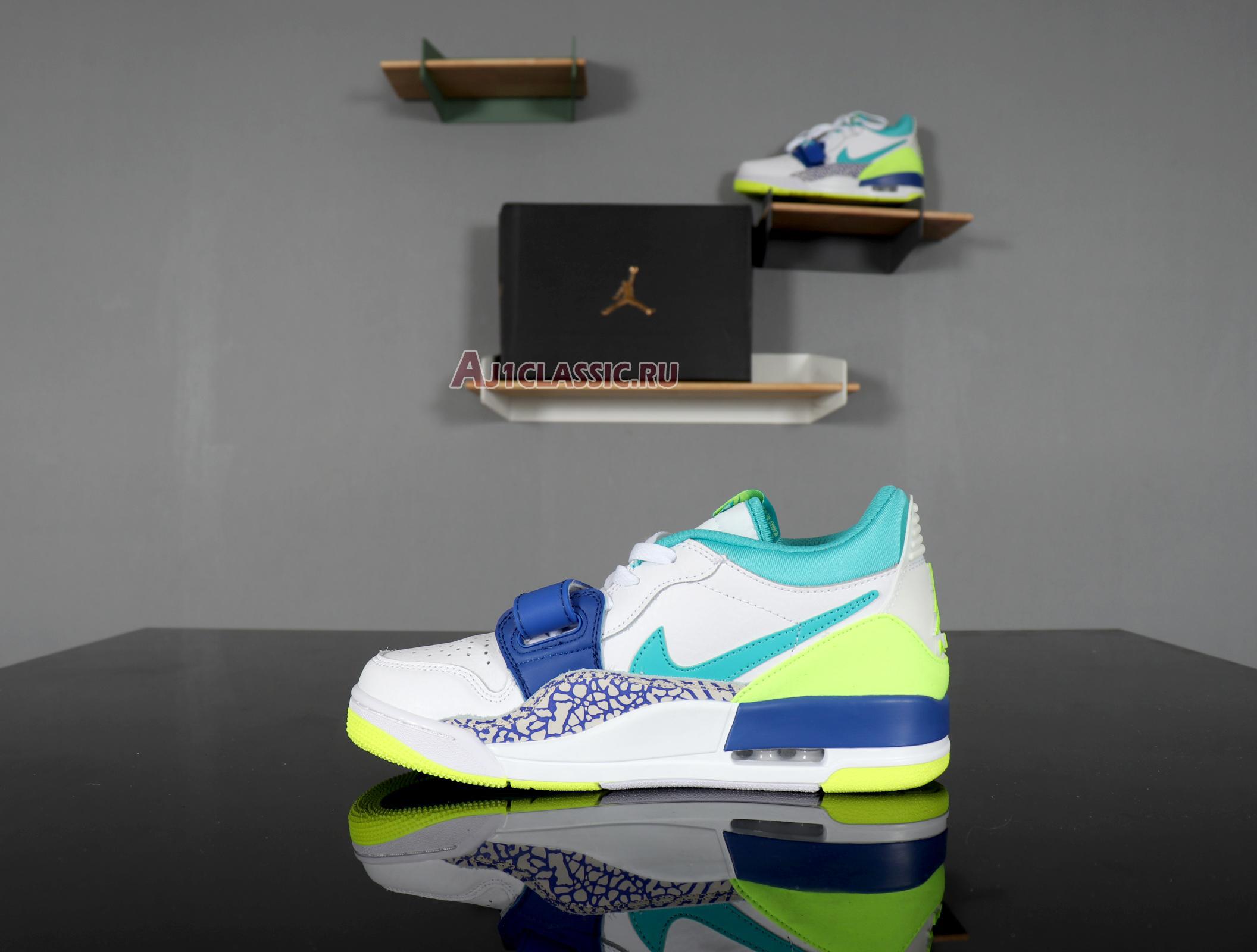 Just Don x Air Jordan Legacy 312 Low "Neon Aquamarine" CD7069-103