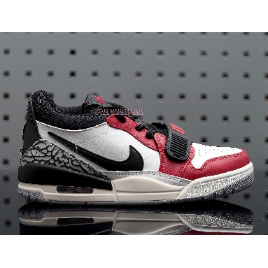 Air Jordan Legacy 312 Low Chicago CD7069-106 Summit White/University Red-Black Sneakers