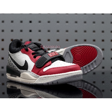 Air Jordan Legacy 312 Low Chicago CD7069-106 Summit White/University Red-Black Sneakers