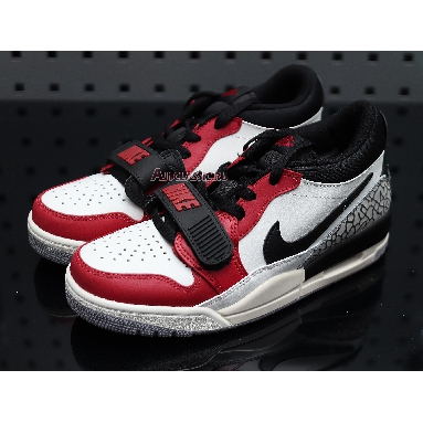 Air Jordan Legacy 312 Low Chicago CD7069-106 Summit White/University Red-Black Sneakers