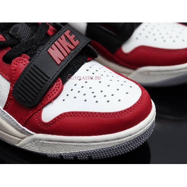 Air Jordan Legacy 312 Low Chicago CD7069-106 Summit White/University Red-Black Sneakers