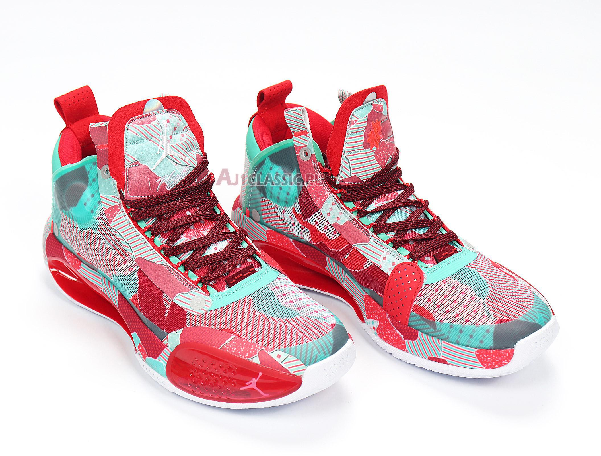 Air Jordan 34 "Wrapping Paper" Christmas PE BQ3381-301