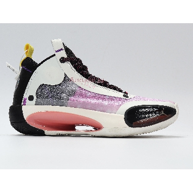 NBA x Air Jordan 34 Paris Game 2020 CZ7752-601 Purple/White/Red/Black Sneakers