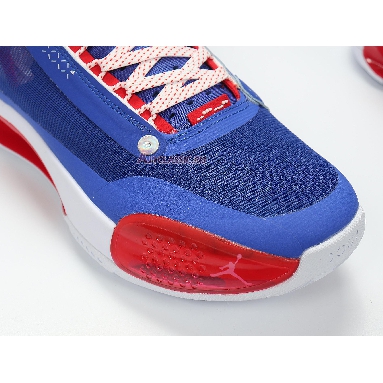 Air Jordan 34 PF Captain America BQ3381-123 Blue/Red/White Mens Womens Shoes