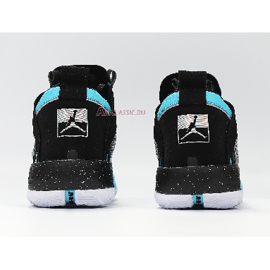 Air Jordan 34 PF Starry Sky BQ3381-102 Blue/Black/White Mens Womens Shoes