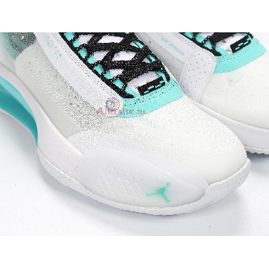 Air Jordan 34 PF Guo Ailun PE BQ3381-103 White/Metallic Silver/Aurora Green Sneakers