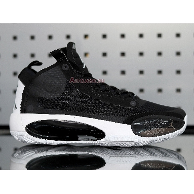 Air Jordan 34 Eclipse AR3240-001 Black/Black-Metallic Silver Mens Womens Shoes