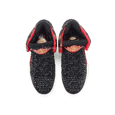 Air Jordan 32 PF CNY Chinese New Year AJ6333-042 Black/University Red/White-Metallic Gold Mens Womens Shoes