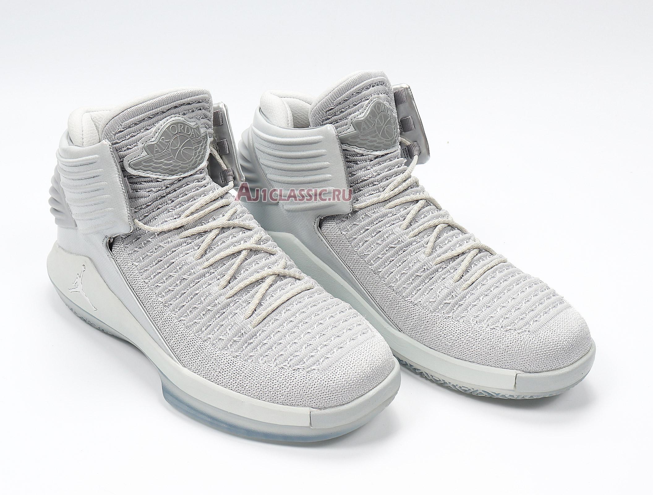 New Air Jordan 32 PF "Pure Platinum" AH3348-007 Shoes