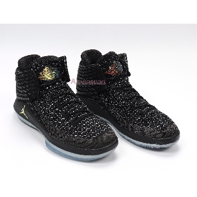 Air Jordan 32 PF Black Cat AA1253-003 Black/Multi-Color-Metallic Silver Sneakers