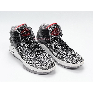 Air Jordan 32 Low PF MVP AA1253-002 Black/University Red-White-Cement Grey Sneakers