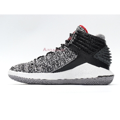 Air Jordan 32 Low PF MVP AA1253-002 Black/University Red-White-Cement Grey Mens Womens Shoes