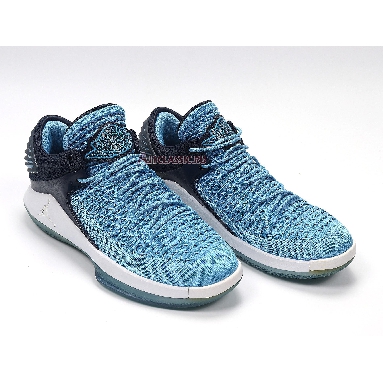 Air Jordan 32 Low PF Win Like 82 AH3347-401 University Blue/Midnight Navy-White Sneakers