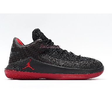 Air Jordan 32 Low PF Last Shot AH3347-003 Black/Gym Red-Tour Yellow Mens Womens Shoes